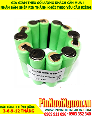 Pin sạc 14.4v 4/5A 2000mAh; Pin sạc NiMh 14.4v 4/5A 2000mAh; Pin khối 14.4v 4/5A 2000mAh