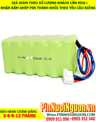 Pin sạc 14.4v SC3400mAh; Pin sạc NiMh 14.4v SC3400mAh; Pin sạc khối công nghiệp 14.4v SC3400mAh