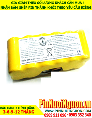 Pin sạc 14.4v SC3000mAh; Pin sạc NiMh 14.4v SC3000mAh; Pin sạc khối công nghiệp 14.4v SC3000mAh