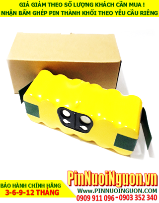 Pin sạc 14.4v SC3000mAh; Pin sạc NiMh 14.4v SC3000mAh; Pin sạc khối công nghiệp 14.4v SC3000mAh