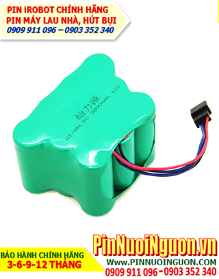 Pin iRobot 12v SC3000mAh; Pin sạc NiMh 12v SC3000mAh _Thay pin iRobot máy hút bụi các hãng |Bảo hành 6 tháng 