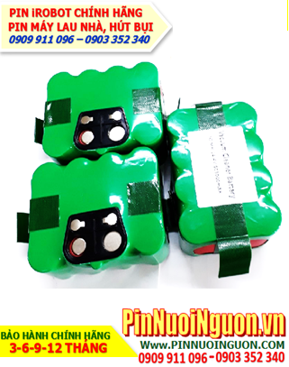 Pin IROBOT 14.4v-2200mAh; Pin sạc NiMh 14.4v 2200mAh _Thay pin iRobot máy hút bụi chính hãng các hãng  |Bảo hành 6 tháng | HÀNG CÓ SẲN 