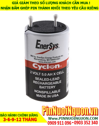 Pin EnerSys Cyclon Sealed Lead Acid 2V-5.0AH chính hãng nhập khẩu từ USA | hàng có sẳn