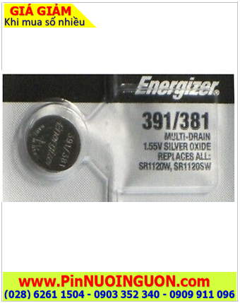 Pin SR1120, LR55 _Pin cúc áo 1.5v Alkaline Energizer SR1120SW, LR55 _1viên |HẾT HÀNG