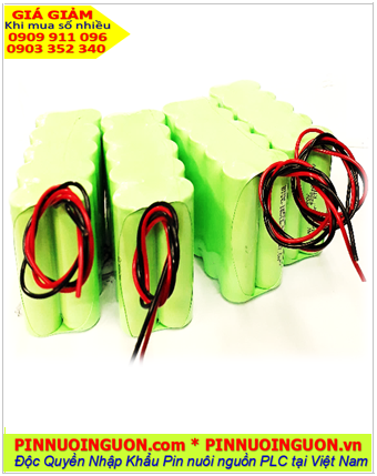Pin nuôi nguồn 12V18670-4200mAh - Pin sạc NiMh nuôi nguồn 12V18670-4200mAh | Hàng có sẳn