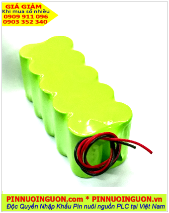 Pin nuôi nguồn 24v SC1300mAh NiMh; Pin sạc 24v SC1300mAh nuôi nguồn PLC| ĐANG CÒN HÀNG