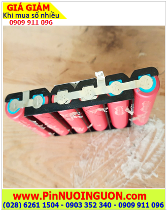 Pin sạc 11.1v-2600mAh, Pin sạc 11.1v-2600mAh, Pin sạc Lithium Sanyo 18650-11.1V-2600mAh /Nhận hàn ghép pin