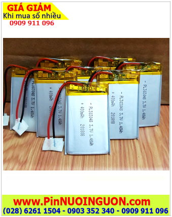 Pin LP-303048, Pin sạc Li-Polymer 3.7v LP-303048 (3mmx30mmx48mm) 400mAh, có mạch sẳn