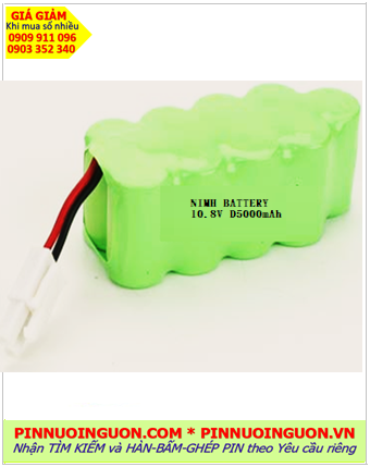 Pin sạc 10.8v D5000mAh; Pin sạc NiMh 10.8v D5000mAh; Pin sạc khối công nghiệp 10.8v D5000mAh