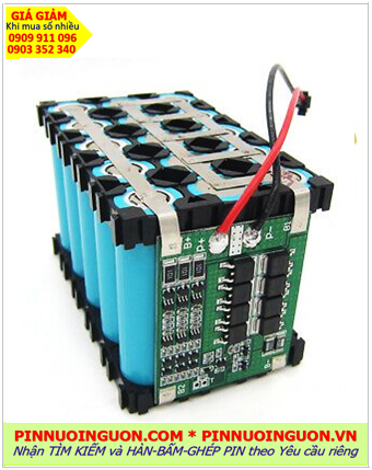 Pin sạc 11.1v-25 000mAh, Pin sạc Lithium 11.1v-25 000mAh /Nhận bấm ghép pin theo yêu cầu