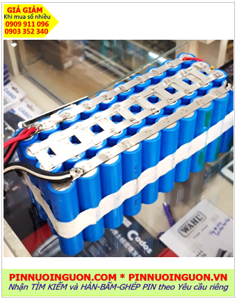 Pin sạc 11.1v-30 000mAh, Pin sạc Lithium 11.1v-30 000mAh /Nhận bấm ghép pin theo yêu cầu