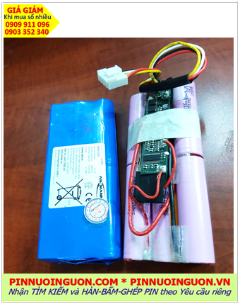 Pin sạc 11.1v-5200mAh, Pin sạc Lithium 11.1v-5200mAh /Nhận bấm ghép pin theo yêu cầu