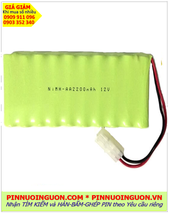 Pin sạc 12v AA2200mAh; Pin đèn exit thoát hiểm 12v AA2200mAh; Pin đèn sự cố khẩn cấp 12v AA2200mAh