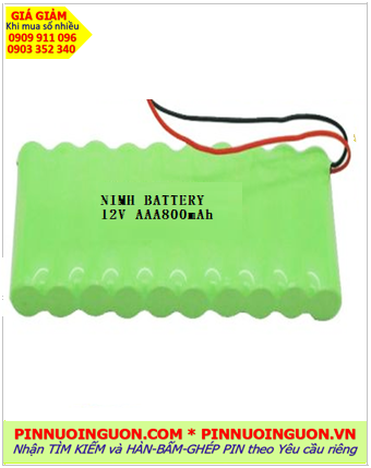 Pin sạc 12v AAA800mAh; Pin sạc NiMh 12v AAA800mAh; Pin sạc khối công nghiệp 12v AAA800mAh