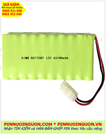 Pin sạc 12v-AA700mAh, Pin sạc chất lượng cao NiMh 12v-AA700mAh, Pin sạc GREPOW 12v-AA700mAh chính hãng