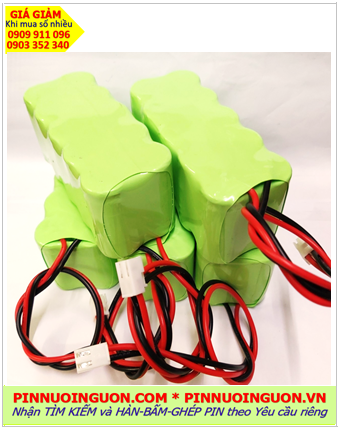 Pin sạc 12v D5000mAh; Pin sạc NiMh 12v D5000mAh; Pin sạc khối công nghiệp 12v D5000mAh