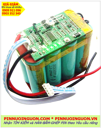 Pin sạc 14.4v-4400mAh, Pin sạc 14.8v-4400mAh, Pin sạc Lithium 14.4v-4400mAh /Nhận hàn bấm ghép pin theo yêu cầu