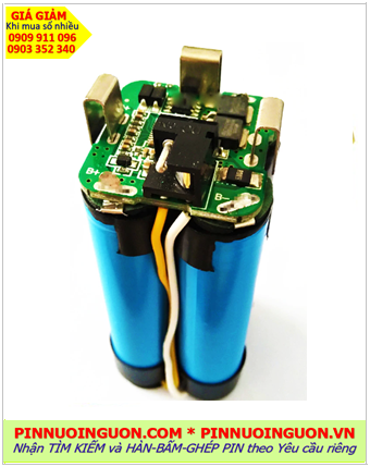 Pin sạc 14.4v-2000mAh, Pin sạc Lithium 14.8v-2000mAh, Pin sạc Lithium 14.4v-2000mAh /Nhận bấm ghép pin theo yêu cầu
