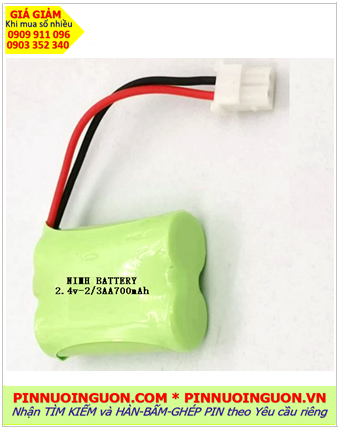 Sony BPT-21, Pin điện thoại bàn không dây Sony BPT-21 (NiMh 2.4v-2/3AA300mAh) /Nhận hàn ghép pin