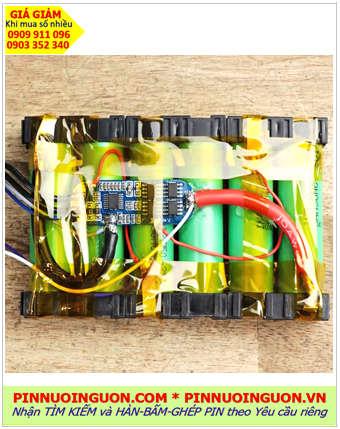 Pin sạc 22.2v-3400mAh, Pin sạc 21.6v-3400mAh, Pin sạc Lithium Panasonic NCR18650B-22.2v-3400mAh
