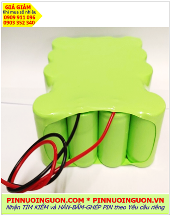 Pin sạc 24v D10000mAh; Pin sạc NiMh 24v D10000mAh; Pin sạc khối công nghiệp 24v D10000mAh