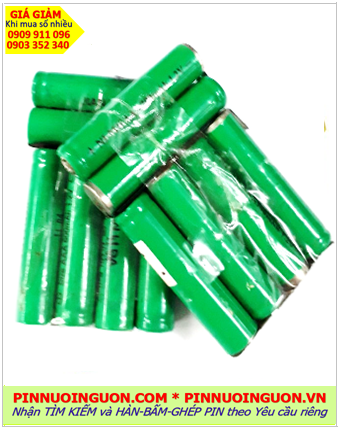 Pin sạc NiMh 3.6v-AAA800mAh, Pin máy bộ đàm NiMh 3.6v-AAA800mAh /Nhận hàn chế bấm ghép pin theo yêu cầu
