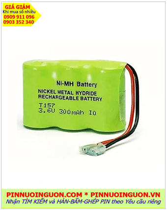 BPT-14: Pin điện thoại bàn, Pin điện thoại Cordless BPT-14/300mAh-2/3AA-3.6V/hàng có sẳn