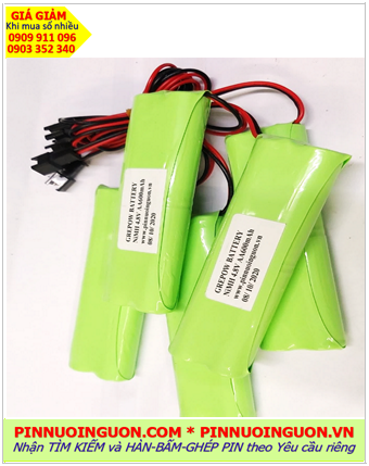 Pin sạc 4.8v AA600mAh; Pin sạc NiMh 4.8v AA600mAh; Pin sạc công nghiệp 4.8v AA600mAh