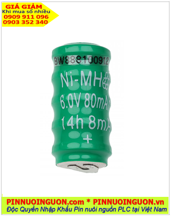 Pin sạc 5/V80H (6v-80mAh); Pin sạc NiMh 5/V80H (6v-80mAh); Pin sạc khối công nghiệp 5/V80H (6v-80mAh)