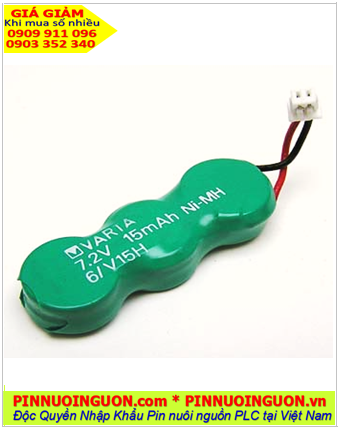 Pin sạc 6/V15H (7.2v-15mAh), Pin sạc NiMh 7.2v-15mAh (6/V15H) chính hãng 