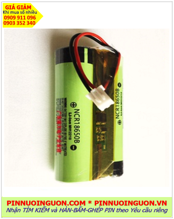 Panasonic 7.4V-NCR18650B-3400mAh, Pin sạc Lithium Panasonic 7.4V-18650-3400mAh /Nhận hàn ghép pin