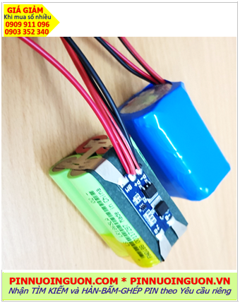Pin sạc 7.4v-4000mAh, Pin sạc Lithium 7.4v-4000mAh /Nhận bấm ghép pin theo yêu cầu