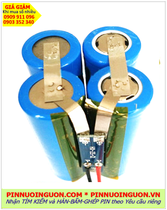 Pin sạc 7.4v-5000mAh, Pin sạc Lithium 7.4v-5000mAh /Nhận bấm ghép pin theo yêu cầu