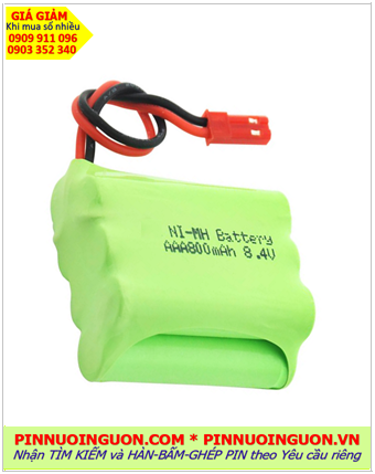 Pin sạc 8.4v AAA750mAh; Pin sạc NiMh 8.4v AAA750mAh; Pin sạc công nghiệp 8.4v AAA750mAh