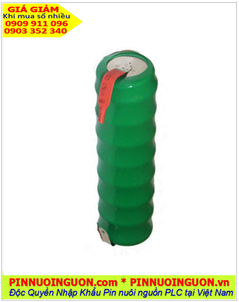 Pin sạc 8/V80H (9.6v-80mAh), Pin sạc NiMh 9.6v-80mAh, Pin sạc công nghiệp 8/V80H (9.6v-80mAh)