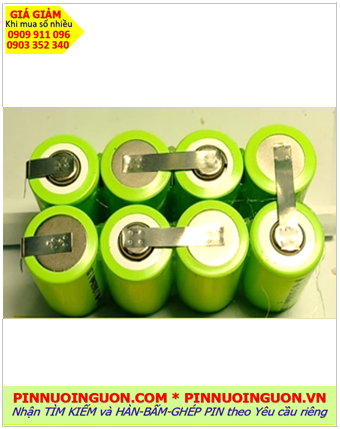 Pin sạc 9.6v-SC2000mAh; Pin sạc công nghiệp NiMh-NiCd 9.6v-SC2000mAh; Pin sạc khối 9.6v-SC2000mAh