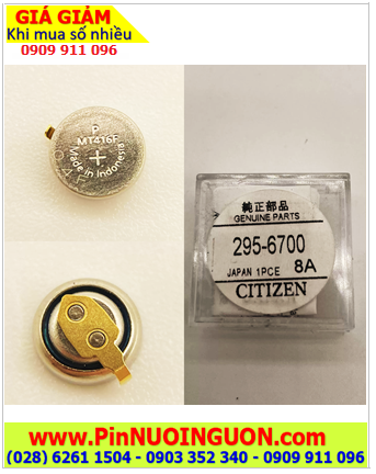 Pin sạc SOLAR Panasonic MT416F Part 295-6700 Titanium Lithium (Chân thép đồng vàng), Indonesia 