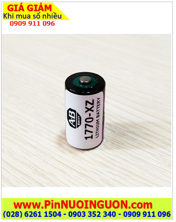 Pin Allen Bradley AB 1770-XZ; Pin nuôi nguồn Allen Bradley AB 1770-XZ lithium 3.6v 1/2AA 1200mAh chính hãng _Xuất xứ Israel