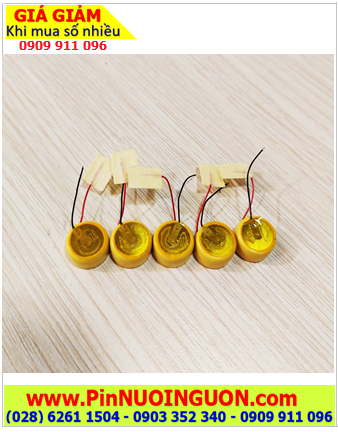 Pin tai nghe Bluetooth LIR1040, Pin sạc Lithium Li-ion nút LIR1040 với 30mAh (10mmx4.0mm) chính hãng