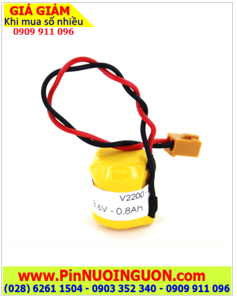 Pin sạc 3.6v-80mAh(3/V80H); Pin sạc NiMh 3.6v-80mAh(3/V80H); Pin sạc nuôi nguồn 3.6v-80mAh(3/V80H) _Zắc cắm đặc biệt 