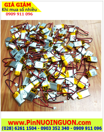 Pin tai nghe Bluetooth Pin sạc 3.7v Li-polymer LP-301020 (3mmx10mmx20mm) 120mAh _đã có gắn mạch sẳn