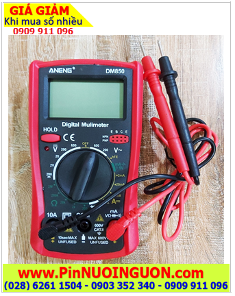 ANENG DM850, Dụng cụ đo kiểm tra điện thế-điện trở Pin ANENG DM850 chính hãng |Bảo hành 03 tháng