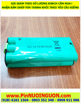 Pin iROBOT 14.4v-850mAh, Pin sạc NiMh 14.4v 850mAh cho iROBOT thông minh lau nhà hút bụi 