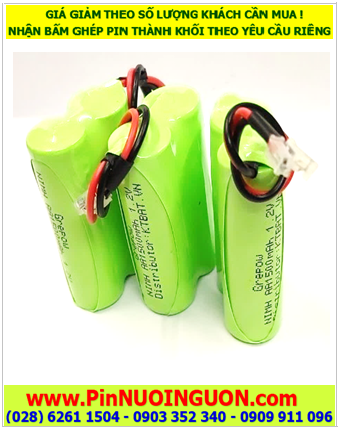 Pin sạc 2.4v-AA1500mAh; Pin sạc NiMh 2.4v-AA1500mAh; Pin sạc Nicd 2.4v-AA1500mAh; Pin sạc khối 2.4v-AA1500mAh