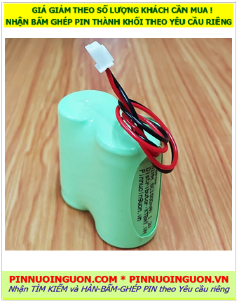 Pin sạc 2.4v C2500mAh; Pin sạc NiMh NiCd 2.4v C2500mAh; Pin sạc khối 2.4v C2500mAh; Pin sạc công nghiệp 2.4v C2500mAh