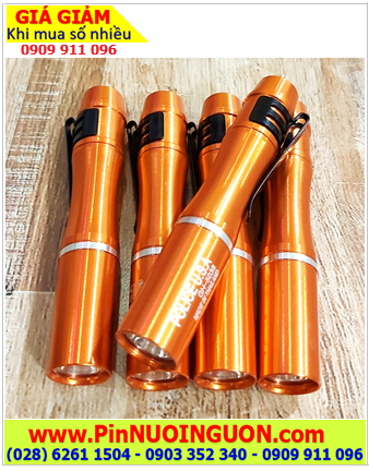 Police 5038, Đèn pin siêu sáng Police 5038 mini nhỏ gọn bóng LED Trắng _Xuất xứ Thái Lan