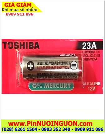 Toshiba A23; Pin Remote 12v; Pin 12v; Pin Toshiba A23 (LRV08, 23A,A23S,L1028) Alkaline