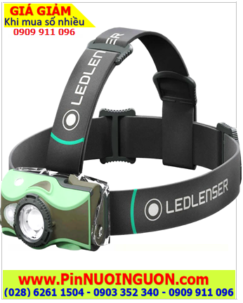 LED LENSER MH, Đèn pin đội đầu siêu sáng LED LENSER MH8 với 600lumens chiếu xa 200m