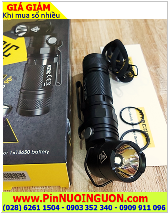 Nitecore MT21C, Đèn pin siêu sáng Nitecore MT21C bóng XP-L HD V6 với 1000lumens chiếu xa 184m chính hãng