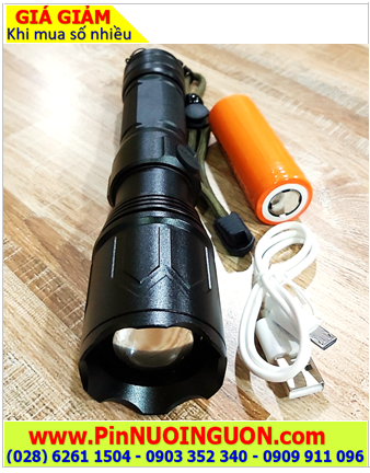 Ultrafire T15, Đèn pin siêu sáng Ultrafire T15 (XM-P50) bóng CREELED với 1000 lumens chính hãng